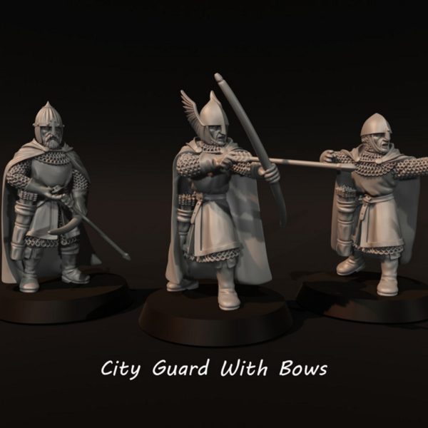 LOTR - City Guard With Bows On Foot - Gondor - Image 2