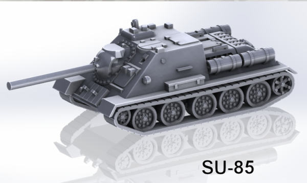 Russian - SU-85 SPG  (3)