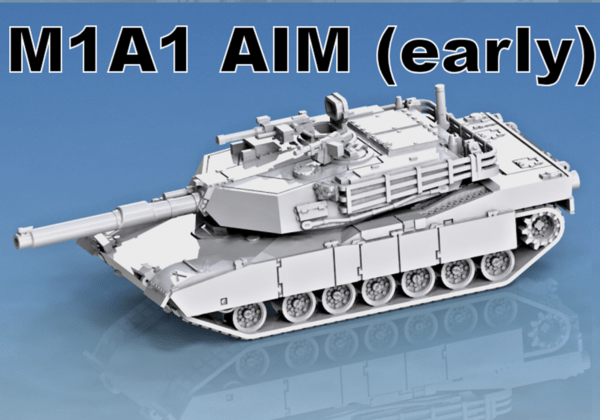 US - M1A1 Abrams Early