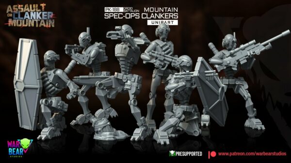 70’s Sci Fi Mountain SpecOps Clankers - Image 2