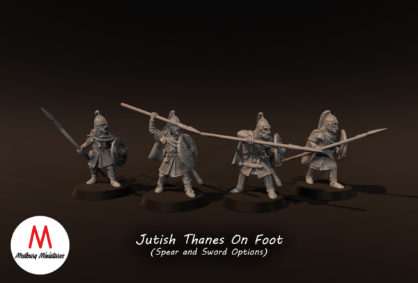 Dark Ages - Jutish Thanes w/Spears - Image 2