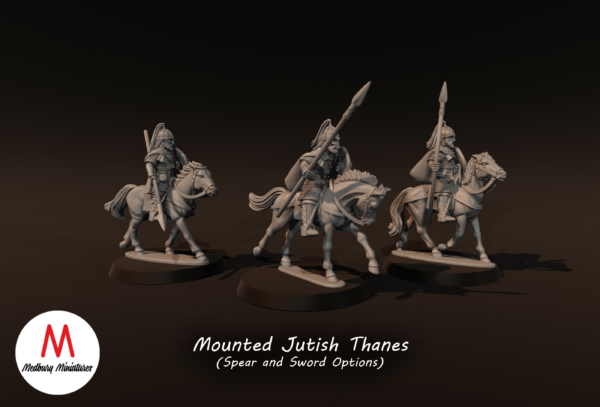 Dark Ages - Jutish Mounted Thanes w/Spears - Image 2