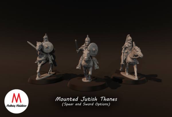 Dark Ages - Jutish Mounted Thanes w/Swords