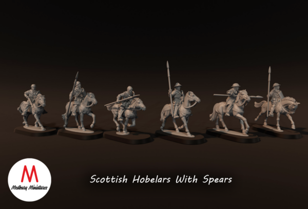 Medieval - Scottish Hobelars With Spears - Image 3