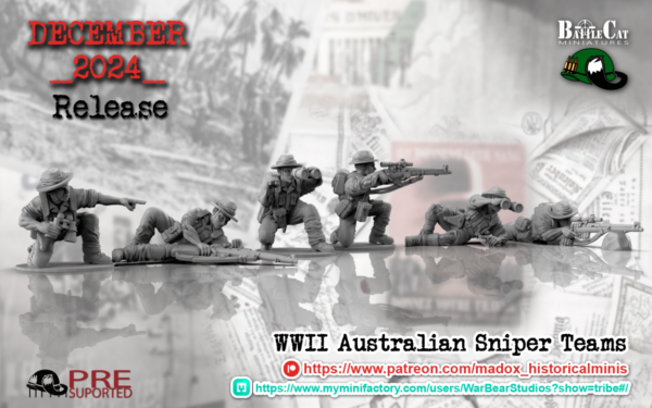 WWII Australian Sniper Teams