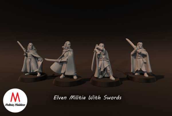 LOTR - Elven Militia With Swords